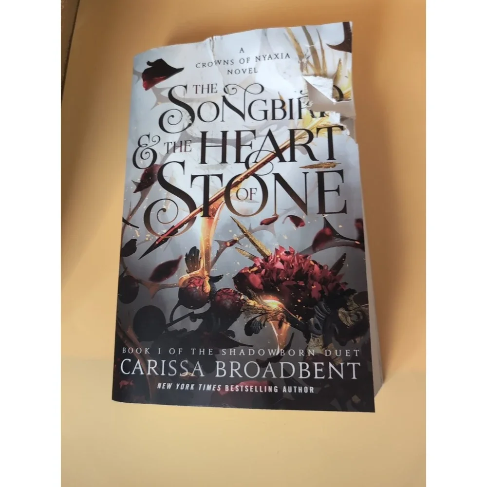 Songbird and the Heart of Stone : The‎ Shadowborn Duet, Book One Damaged Cover